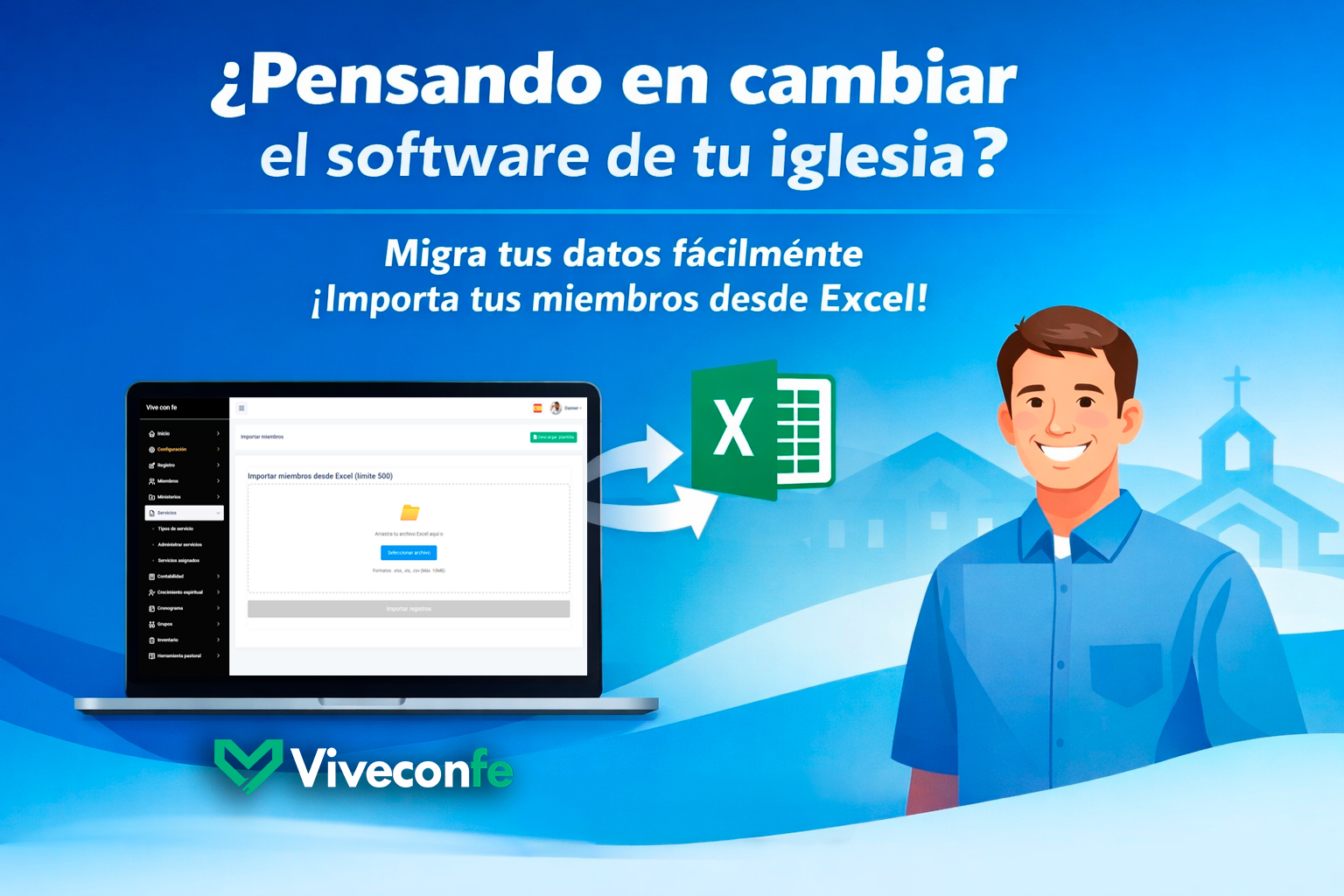 ¿Estás pensando en cambiar el software de tu iglesia?